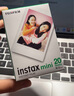 富士FUJIFILM instax立拍立得相機(jī) 3英寸相紙膠片膠卷 3寸雙包+相冊+冰箱貼+收納盒【20張白邊】 官方標(biāo)配 曬單實拍圖