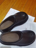 日著原創(chuàng)設(shè)計(jì)感女鞋秋季新款女黑色厚底休閑鞋洞洞涼拖鞋子 洞洞黑 36 曬單實(shí)拍圖