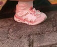 江博士學(xué)步鞋夏季女童可愛公主休閑兒童涼鞋2S14A2031CW淺粉色24碼 曬單實(shí)拍圖