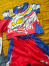 G.DUCKKIDS小黃鴨童裝男童套裝夏季賽羅奧特曼兒童衣服運(yùn)動套裝寶寶卡通一套 彩虹奧特曼藍(lán)色 120 建議110-120cm6-7歲 曬單實(shí)拍圖