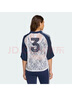 阿迪達斯 （adidas）女子短袖印花時(shí)尚音樂(lè )節夏日優(yōu)雅視覺(jué)沖擊短袖T恤 KD2275 S 曬單實(shí)拍圖