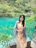 DUTRIEUX披肩民族風(fēng)絲巾女防曬包頭巾川西云南麗江旅游拍照紗巾沙灘圍巾 藍(lán)色民族風(fēng)披肩 180*85cm 曬單實(shí)拍圖
