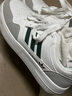 三葉草品牌斷碼新款低幫板鞋休閑運動(dòng)鞋男鞋 阿迪達斯（adidas）白灰 42 曬單實(shí)拍圖