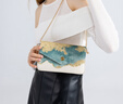 VANESSA HOGAN VH女包深海信封包小眾鏈條包國(guó)風(fēng)刺繡單肩包山茶花新中式斜挎包 曬單實(shí)拍圖