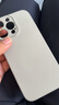 品勝 適用蘋果16Pro Max手機殼 iPhone16ProMax柔性液態(tài)殼全包防摔防磨親膚超薄保護套軟殼 鈦灰色 曬單實拍圖