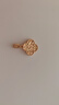中國黃金（CHINA GOLD）18K金碎冰冰四葉草項鏈女款花朵吊墜情人節(jié)生日禮物送女友愛人 【今/次日達】吊墜+S925鏈約0.2g 曬單實拍圖