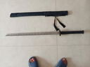 拙匠龍泉市寶劍熾焰唐橫刀鍛打工藝品一體刀劍防身收藏冷兵器未開刃 墨龍 曬單實(shí)拍圖