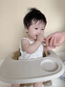 貝兒欣嬰兒牙刷嬰幼兒乳牙0-1歲半舌苔口腔清潔神器硅膠寶寶牙刷 乳牙刷+舌苔刷 【0-18個(gè)月】 曬單實(shí)拍圖