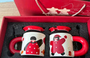 瑜品佳結(jié)婚禮物陶瓷杯馬克杯一對(duì)訂婚結(jié)婚禮物水杯送新人送閨蜜情侶杯子 馬克杯【喜字禮盒裝】 2個(gè) 320ml 曬單實(shí)拍圖