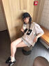 FORNINES國(guó)潮重磅酒紅色短袖T恤男女潮牌純棉寬松上衣夏季情侶裝美式半袖 酒紅色 L 曬單實(shí)拍圖