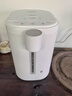 美的（Midea）電熱水瓶燒水壺保溫一體機(jī) 玻璃內(nèi)膽無異味 智能恒溫 精準(zhǔn)調(diào)溫控溫 沖奶神器 5L大容量50E-10G 曬單實(shí)拍圖