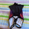 速比濤（Speedo）唐錢(qián)婷同款泳衣女泳感健身溫泉度假防曬修身顯瘦連體泳衣 黑/紫40 曬單實(shí)拍圖