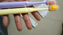 艾瑪絲【山型凸面牙刷】超細軟寬薄成人護齦軟毛清潔按摩細毛孕婦 【艾瑪絲813】 2支 一板 曬單實(shí)拍圖