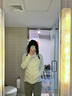 UR2025秋季新款女裝休閑簡(jiǎn)約連帽抽繩拉鏈棉服外套UWM150012 本白 M 曬單實(shí)拍圖