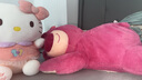 Hello Kitty三麗鷗毛絨玩具貓咪玩偶娃娃抱枕生日七夕情人節禮物 凱蒂貓公仔 曬單實(shí)拍圖