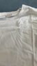 雨果博斯（HUGO BOSS）男款簡約圓領(lǐng)打底短袖T恤三條裝50475284 白色 L 曬單實拍圖
