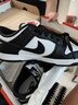 耐克（NIKE）官方DUNK LOW男運動鞋復古板鞋低幫熊貓配色DD1391 100白色/黑/白色 43 曬單實拍圖