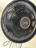 美的（Midea）電風(fēng)扇可折疊戶外無線充電落地扇遙控定時大風(fēng)力臺式桌面小風(fēng)扇家用便攜式轉(zhuǎn)頁扇輕音低噪節(jié)能搖頭 【充插兩用充電款】三段升降 一體伸縮可折疊收納 12檔風(fēng)速 曬單實拍圖