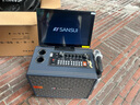 山水（SANSUI）家庭ktv音響套裝戶外K歌專用移動藍(lán)牙音箱 家用唱歌全套設(shè)備廣場舞卡拉ok一體機(jī)電木吉他樂器 Q085 曬單實拍圖
