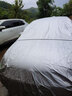 大眾·Polo汽車專用車衣車罩防曬防雨隔熱加厚遮陽 銀色全罩（普通款） 曬單實拍圖