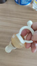 albo咬咬袋嬰兒吃水果神器咬咬樂(lè)寶寶安撫牙膠可推進(jìn)式果蔬輔食器 曬單實(shí)拍圖
