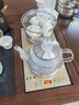 益茶福全自動上水電熱水壺底部上水嵌入式茶臺功夫茶燒水壺飲水燒水一體機(jī)抽水玻璃煮茶壺保溫泡茶壺 SQ-008金色玻璃套裝 1L 曬單實拍圖