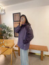 波司登25年鵝絨沖鋒衣羽絨服疊變女士寬松短款戶(hù)外防風(fēng)三合一外套 曬單實(shí)拍圖