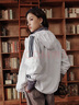 adidas經(jīng)典三條紋運(yùn)動(dòng)連帽夾克外套男女春季新款阿迪達(dá)斯三葉草 亮白   L 曬單實(shí)拍圖