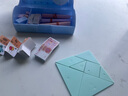 舒星數學(xué)教具套裝 可折疊計數器學(xué)具盒7件套小學(xué)一二年級教具七巧板計數器鐘表幾何體計數棒學(xué)習幣套裝 曬單實(shí)拍圖