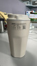 京東京造 保溫杯 咖啡杯水男士女兒童學生 伴手禮品316不銹鋼 乳白色480ml 曬單實拍圖