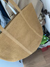 無(wú)印良品（MUJI）紙編托特包包大氣實(shí)用新款大七夕情人節(jié)禮物閨蜜閨蜜 曬單實(shí)拍圖
