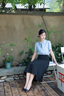 伯德小姐黑色西裝半身裙女職業(yè)a字傘裙教資面試通勤半裙正裝裙子 曬單實(shí)拍圖
