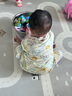 Aengbay昂貝 莫代爾睡衣兒童嬰兒睡袋夏季薄款家居服連體衣寶寶空服夏 動物樂園 73cm （適合0-1歲） 曬單實拍圖