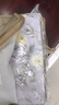 富安娜床上四件套純棉 60s全棉床單被套雙人加大 霓裳 230*229cm 紫 曬單實(shí)拍圖