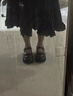 天美意單鞋粗跟休閑學院瑪麗珍鞋時尚女鞋2025秋新款KM094CA5 棕色 34 曬單實拍圖