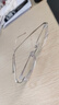 躍光無框純鈦眼鏡架男金絲近視眼鏡框女可配眼鏡防藍(lán)光無邊框眼睛片 銀色-方片 配1.60-8超韌無色切邊0-600 曬單實(shí)拍圖