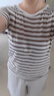 無(wú)印良品 MUJI 女式 涼感雙層編織短褲運動(dòng)短褲休閑寬松涼感物語(yǔ) BB09CC4S 淺灰色 M 160/66A 曬單實(shí)拍圖