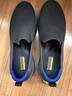 斯凱奇（Skechers）男鞋秋季透氣網(wǎng)面健步鞋輕便一腳蹬運動(dòng)休閑鞋子 CHAR炭灰 44 曬單實(shí)拍圖