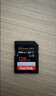 閃迪（SanDisk）6k高清內(nèi)存卡寫速V60佳能索尼相機(jī)SD卡8k拍攝128g單反微單存儲(chǔ)卡讀取280mb/s 64g升級(jí)版256g 128G-V60-300MB/S【聯(lián)系客服贈(zèng)收納盒 曬單實(shí)拍圖