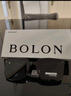 BOLON暴龍眼鏡25年新品墨鏡男款王鶴棣同款潮流太陽(yáng)鏡防曬遮陽(yáng)女BL3203 【明星同款】C10 亮黑色-偏光 曬單實(shí)拍圖