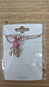 XUPING旭平首飾S時(shí)尚可愛小兔子項(xiàng)鏈女生送禮飾品 4號色-玫粉色 約40+5cm 曬單實(shí)拍圖