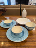 WEDGWOOD威基伍德歡愉假日藍色米飯碗套裝陶瓷餐碗飯碗11cm+15cm 曬單實拍圖