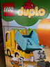 樂高（LEGO）積木拼裝得寶10931 翻斗車和挖掘車大顆粒積木桌兒童玩具生日禮物 曬單實(shí)拍圖