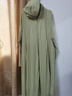 蕉下（beneunder）防曬服長款女冰絲涼感海邊沙灘透氣全身防曬AL90224落梨綠XL 曬單實(shí)拍圖