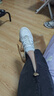 雙星八特春季小白鞋女鞋護(hù)士鞋免系帶低幫透氣軟底簡(jiǎn)約皮面運(yùn)動(dòng)休閑板鞋 曬單實(shí)拍圖