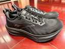 安踏馬力2丨氮科技全掌碳板跑步鞋男馬拉松運動(dòng)鞋 黑/城堡灰-14 42 （男8.5） 曬單實(shí)拍圖