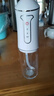 【3檔模式】電動沖牙器 德國工藝便攜式手持洗牙器 沖牙不易出血 家用口腔清潔水牙線護(hù)理 白色升級款 4支噴頭 曬單實拍圖