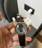 西鐵城（CITIZEN）手表男日韓表光動(dòng)能電波三眼日顯皮帶商務(wù)送禮物男友AT8113-12H 曬單實(shí)拍圖