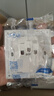 正泰（CHNT）開關插座X5超薄奶油風 家用86型暗裝斜五孔插座電源面板 幻紗白 七孔10A 曬單實拍圖