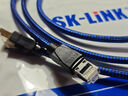 SK-LINK 八類網(wǎng)線萬兆純銅 CAT8類屏蔽網(wǎng)絡(luò)連接線 8芯雙絞線游戲電競家用電腦寬帶路由成品跳線2米 曬單實拍圖